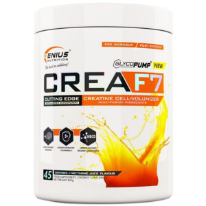 Креатин Genius Nutrition Crea F7 405 г Зеленое яблоко (5402379768416) надежный