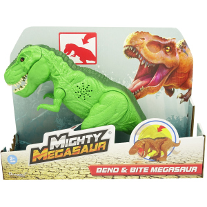 Інтерактивна іграшка Mighty Megasaur Могучий Мегазавр T-Rex гарчить і кусає 30 см (4894166800866-2) краща модель в Полтаві