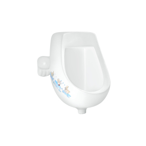 Пісуар підвісний дитячий Qtap Baby 420х300х465 White з малюнком QT2388U460EWD краща модель в Полтаві