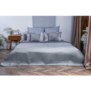 Покривало двостороннє Руно VeLour Сіре 180 х 220 см (340.55_Grey) надійний