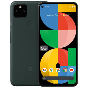 Мобільний телефон Google Pixel 5a 5G 6/128GB Mostly Black краща модель в Полтаві