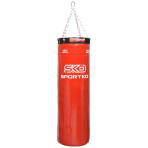 Мешок боксёрский Sportko PVC Классик 85 см с кольцом Красный (SP-6417P4) лучшая модель в Полтаве