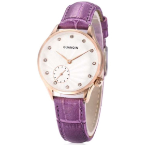 Женские часы Guanqin Gold-White-Purple GS19052 CL (GS19052GWP) рейтинг