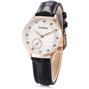 Женские часы Guanqin Gold-White-Black GS19052 CL (GS19052GWB) рейтинг