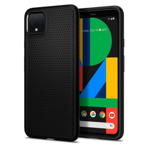 Чехол Spigen для Google Pixel 4 XL - Liquid Air, Matte Black в Полтаве