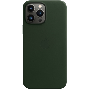 Apple MagSafe Leather Case для Apple iPhone 13 Pro Max Sequoia Green (MM1Q3ZE/A) в Полтаві