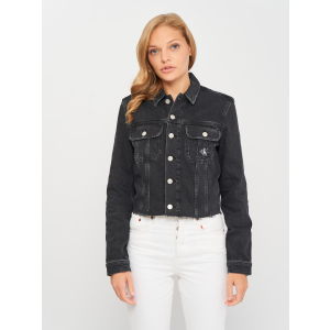 купить Куртка джинсовая Calvin Klein Jeans Cropped 90s Denim Jacket J20J216492-1BY L Denim Black (8719854103448)