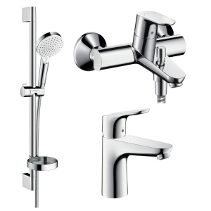 Hansgrohe Набор смесителей для ванны Focus (1092019) ТОП в Полтаве