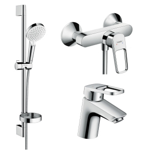 Hansgrohe Набір змішувачів для душу, умивальник Logis Loop 70 (1052019)