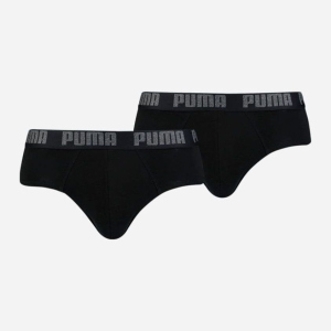 Труси-брифи Puma Basic Brief 2P 88910006 L 2 шт Black-Black (8718824239057) в Полтаві