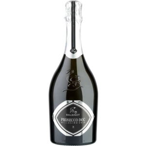 Вино ігристе Le Manzane "Balbinot" Prosecco Doc Exclusive Brut біле, брют 0.75 л 11.5% (8033040890135) ТОП в Полтаві