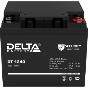 Аккумуляторная батарея Delta DT 1240 12V 40Ah AGM ТОП в Полтаве