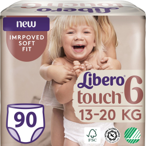 Підгузки-трусики Libero Touch Pants 6 13-20 кг одноразові 90 шт (7322541430416) ТОП в Полтаві