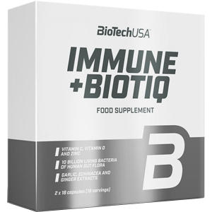 Вітаміни та мінерали Biotech Immune + Biotiq 18 + 18 капсул (5999076239320) краща модель в Полтаві