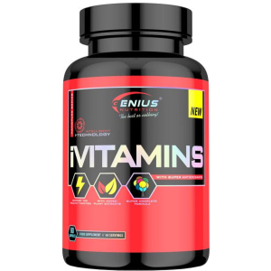 Вітаміни та мінерали Genius Nutrition iVitamins 60 капсул (5409721079732)