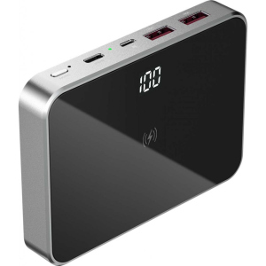 Батарея універсальна Prestigio Graphene Fast Charging, 10000 mAh (37Wh), 2*USB3.0 QC, 1*Typ