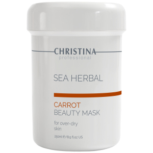 Морковная маска красоты Christina Sea Herbal Beauty Mask Carrot 250 мл (7290100360781) лучшая модель в Полтаве