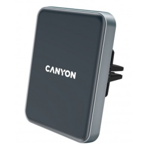 купить Универсальный автодержатель Canyon Car holder and wireless charger MegaFix, C-15, 15W (CNE-CCA15B)