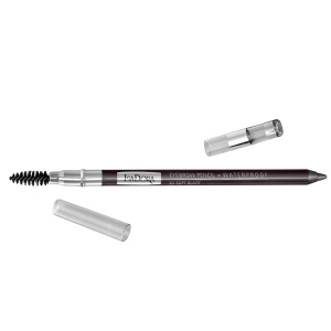 купити Олівець для брів Isadora Еyebrow pencil-with brush №30 soft black waterproof 1.2 г (7317851137308)