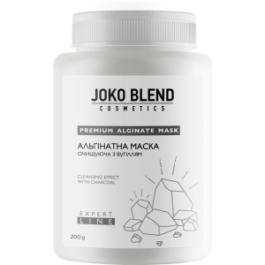 Альгінатна маска Joko Blend, що очищає з вугіллям 200 г (4823109400757) краща модель в Полтаві