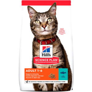 Сухий корм для кішок Hill's Science Plan Feline Adult Tuna з тунцем - 10 кг (604176) (52742024370) в Полтаві