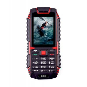 Мобильный телефон Sigma X-treme DT68 Black Red в Полтаве