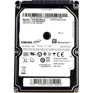 Жорсткий диск для ноутбука 2.5" 500GB Seagate (ST500LM012) ТОП в Полтаве