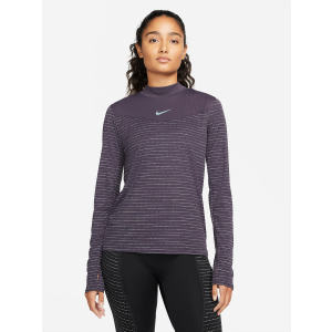 Спортивная кофта Nike W Nk Df Run Dvn Ls Top DD6821-540 S Пурпурная темная (195243289104) в Полтаве