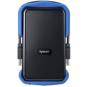 HDD накопичувач Apacer AC631 1TB (AP1TBAC631U-1) USB 3.1 Blue (6376240)