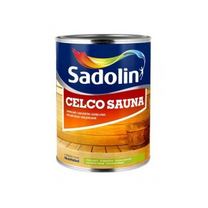 Лак для лазні SADOLIN CELCO SAUNA напівматовий 20, 1 л в Полтаві