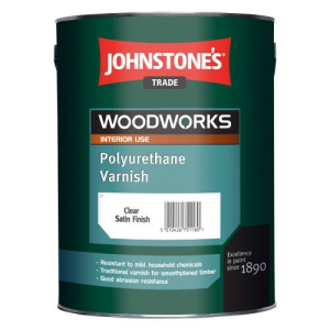 Лак для меблів Johnstone's Polyurethane Varnish Clear Satin 5 л в Полтаві