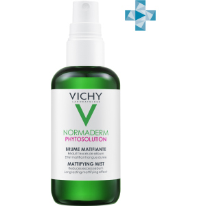 Спрей з тривалим ефектом Vichy Normaderm Phytosolution для зменшення жирного блиску комбінованої та жирної шкіри обличчя 100 мл (3337875703406) краща модель в Полтаві