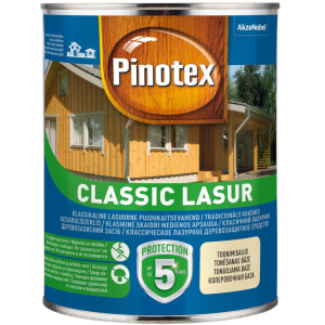 Захисно-декоративний засіб для деревини PINOTEX CLASSIC LASUR орегон 1 л. краща модель в Полтаві