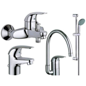 Набір змішувачів Grohe Euroeco 123242K в Полтаві