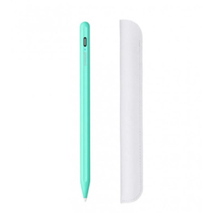 Стілус Goojodoq для планшета Apple iPad 2018-2021 9 Gen Magnetic USB-C 1.2mm Turquoise краща модель в Полтаві