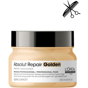 Професійна маска L'Oreal Professional Serie Expert Absolute Repair Gold для інтенсивного відновлення пошкодженого волосся без обтяження 250 мл (3474636975327) ТОП в Полтаві