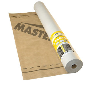 Мембрана супердифузійна MASTERPLAST MASTERMAX 3 CLASSIC 135г/м2 1.5х50 м (75м2). краща модель в Полтаві