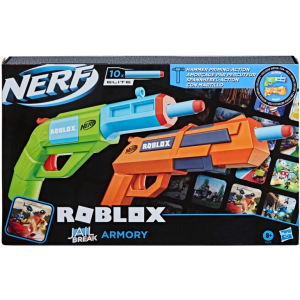 Набір бластерів Hasbro Nerf Роблокс Джаїлбрейк Армор (F2479) (5010993878819) краща модель в Полтаві