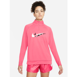 Спортивная кофта Nike W Nk Df Swsh Run Hz Mdlayr DD6841-622 M Розовая (195243293071) лучшая модель в Полтаве