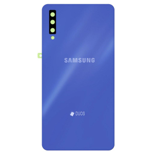 Задняя крышка для Samsung A750 (A7 2018) Blue, GH82-18103B Service Original лучшая модель в Полтаве