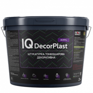 Акриловая декоративная штукатурка Vamiut IQ DecorPlast ACRYL короед 2,0мм 25кг в Полтаве