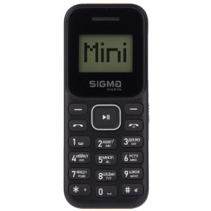 Мобильный телефон Sigma mobile X-style 14 Mini Black-Orange лучшая модель в Полтаве