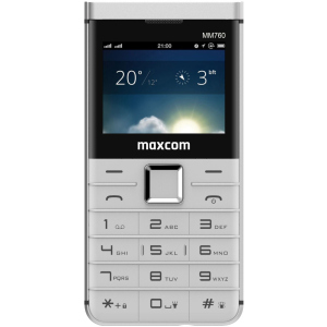 Мобильный телефон Maxcom MM760 White