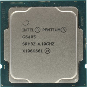 Процесор Intel S1200 Pentium Gold G6405 (4.1GHz 2 Core 4 Thread 4Mb UHD 610) Tray