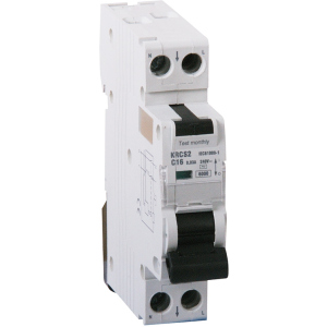 Дифференциальный автомат ONESTO 1п+N 32А 30mA тип AC/A RCBO (KRCS2) (6990150243003) лучшая модель в Полтаве