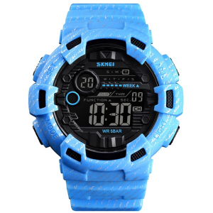 Чоловічий годинник Skmei 1472BOXLTBL Light Blue BOX краща модель в Полтаві