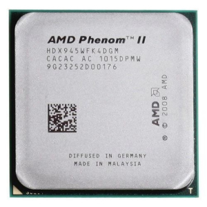 Процессор AMD Phenom II X4 945 3.00GHz/6MB/2000MHz (HDX945WFK4DGM) sAM3, tray лучшая модель в Полтаве