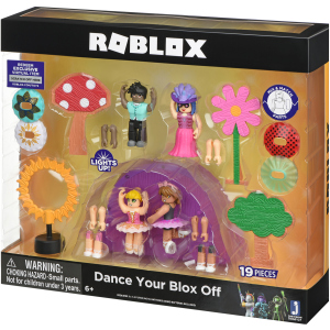 Набор коллекционных игровых фигурок Roblox Jazwares Feature Environmental Set Dance Your Blox Off W3 (ROG0127) (191726004547) ТОП в Полтаве