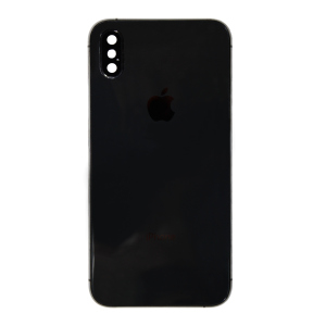 купити Кришка задня iPhone XS з рамкою Space Gray