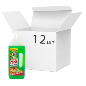 Упаковка засобу для миття універсального Floor Весняна свіжість 750 мл х 12 шт (4820167004354) ТОП в Полтаві